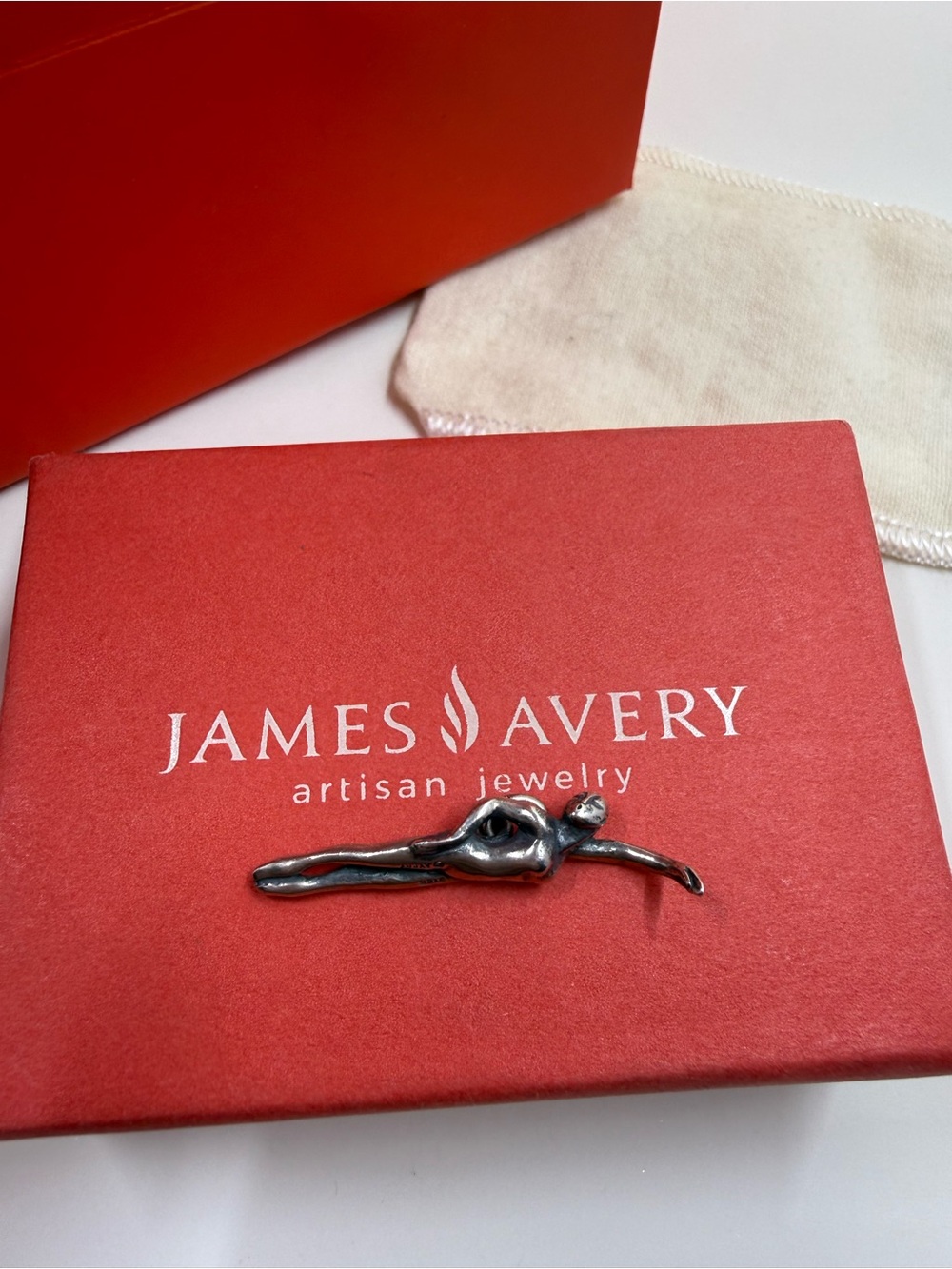 James Avery Retired Swimmer Water
Sports Charm